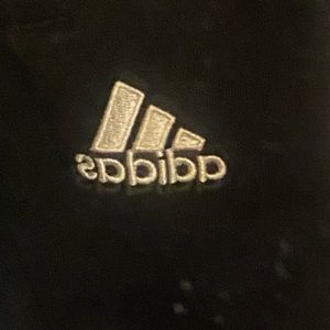 Adidas pants with zipper on bottom